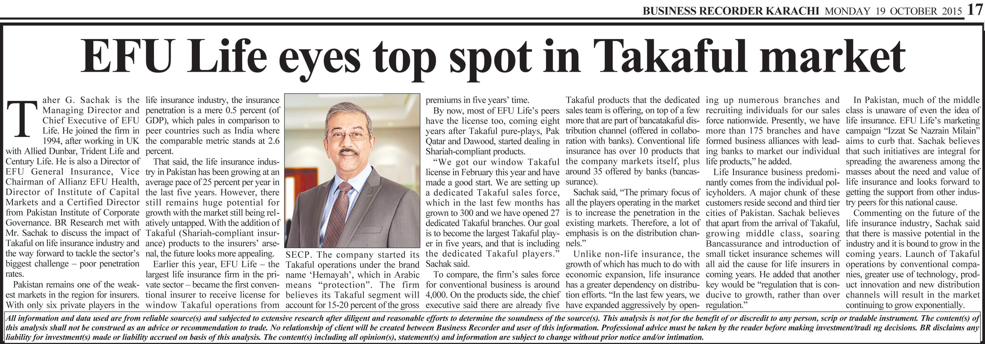 ceo-efu-life-taher-g-sachak-interview-on-takaful-market-in-business-recorder